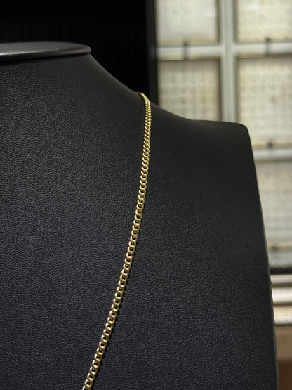 Cadena Cuban Link Slim Oro 10k