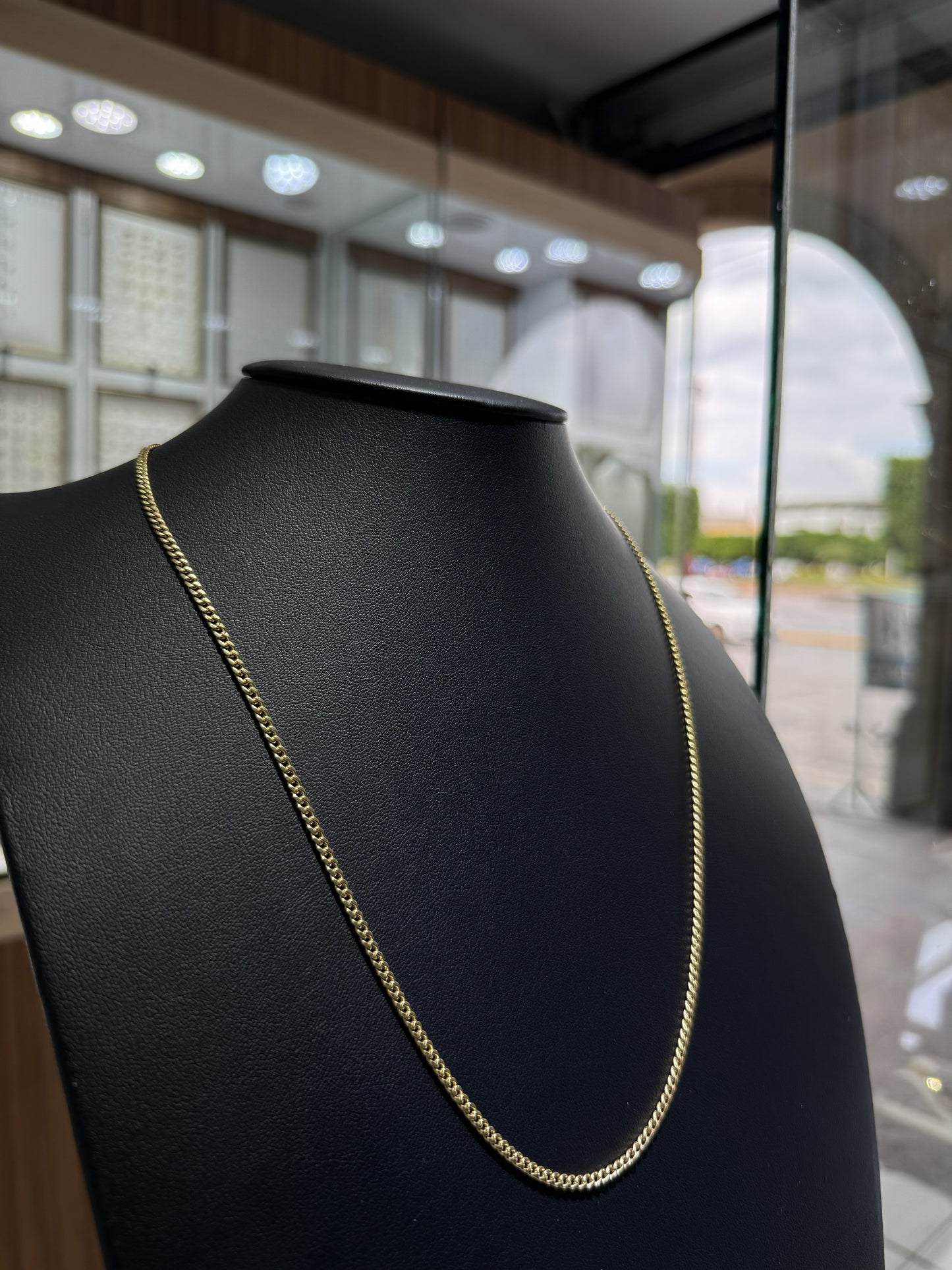 Cadena Cuban Link Slim Oro 10k