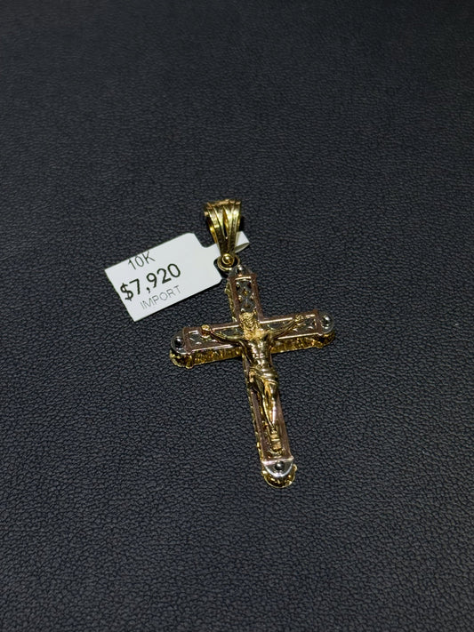 Cruz Cristo Importada 10K
